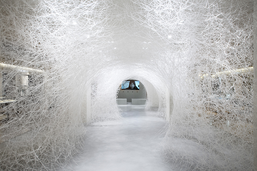 chiharu shiota le bon marche