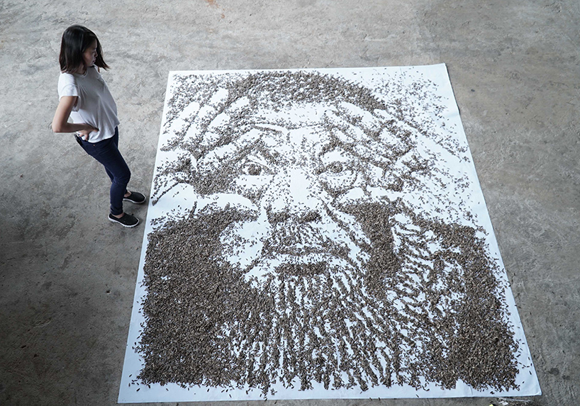 red-hongyi-20000-seeds-ai-weiwei-portrait-designboom-02