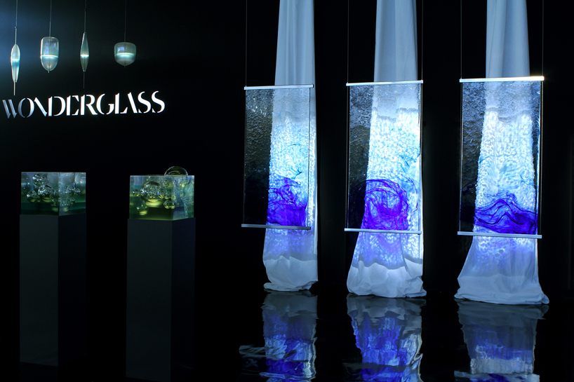 wonderglass tangent rise and drift hideki yoshimoto maison et objet designboom