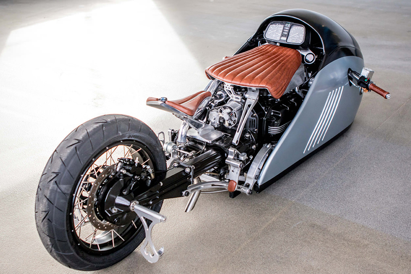 designer brings K75 ALPHA concept motorcycle to life