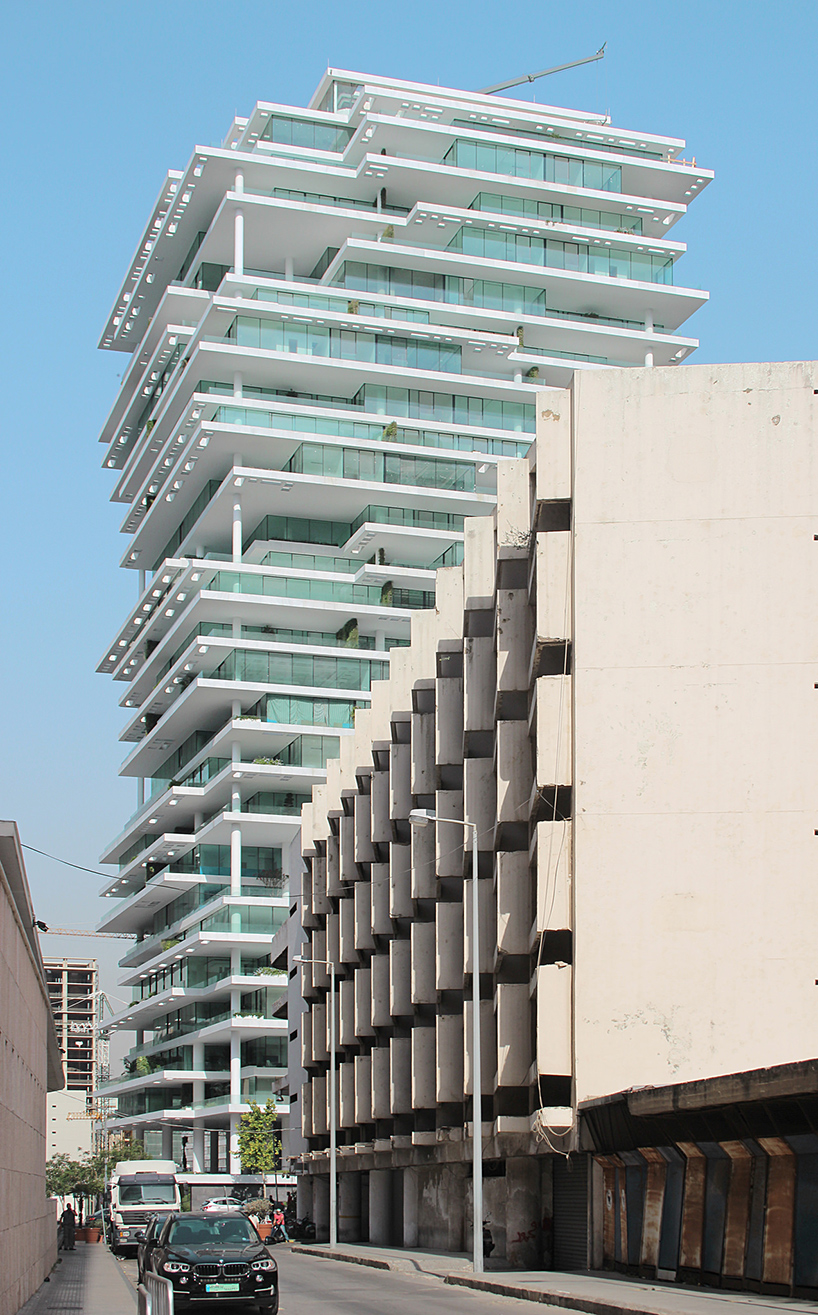 herzog & de meuron's 'beirut terraces' tower in lebanon