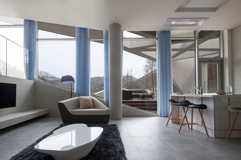 IDMM architects u retreat hongcheon korea designboom