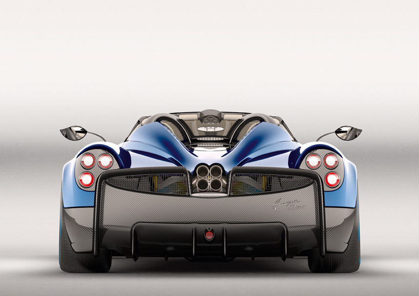 pagani huayra roadster designboom