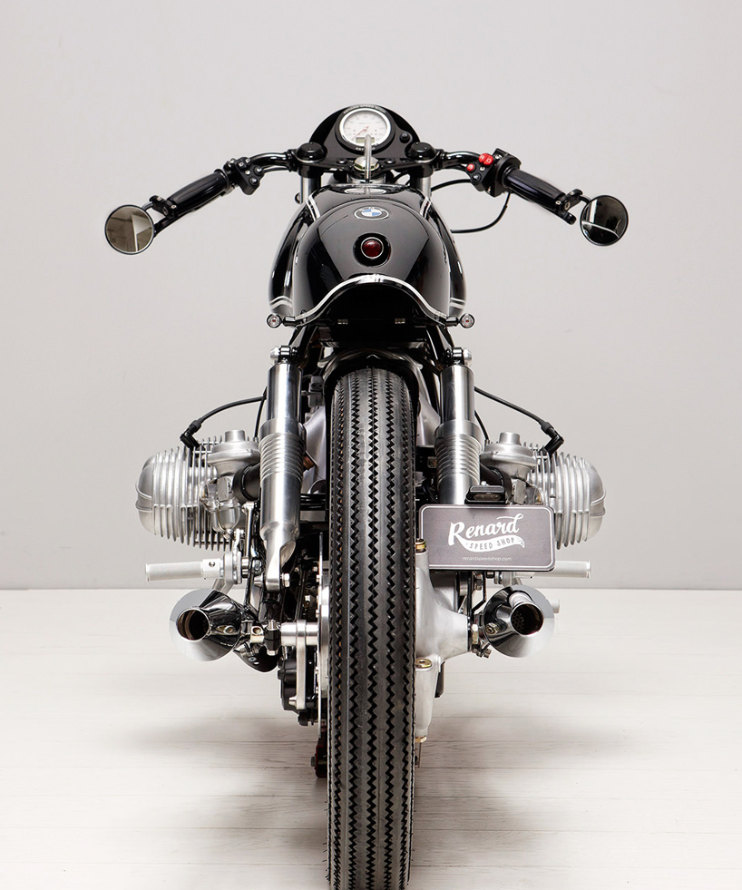 the BMW R90/6 cafe racer custom motorcycle by renard speedshop