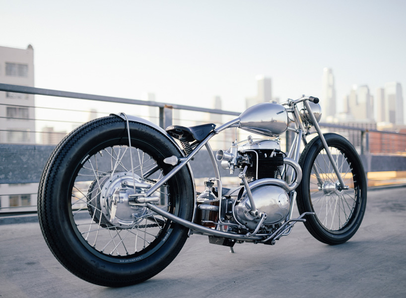 hazan motorworks BSA A50 is a bare metal motorcycle - 818 x 600 jpeg 178kB