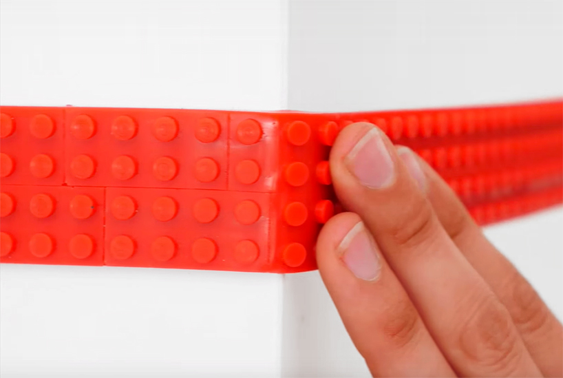 LEGO tape turns any surface into a toy brick building base