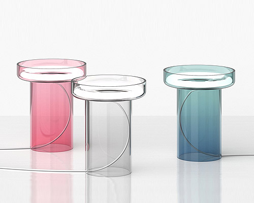 quentin de coster's HALO lamps glow like levitating aureoles