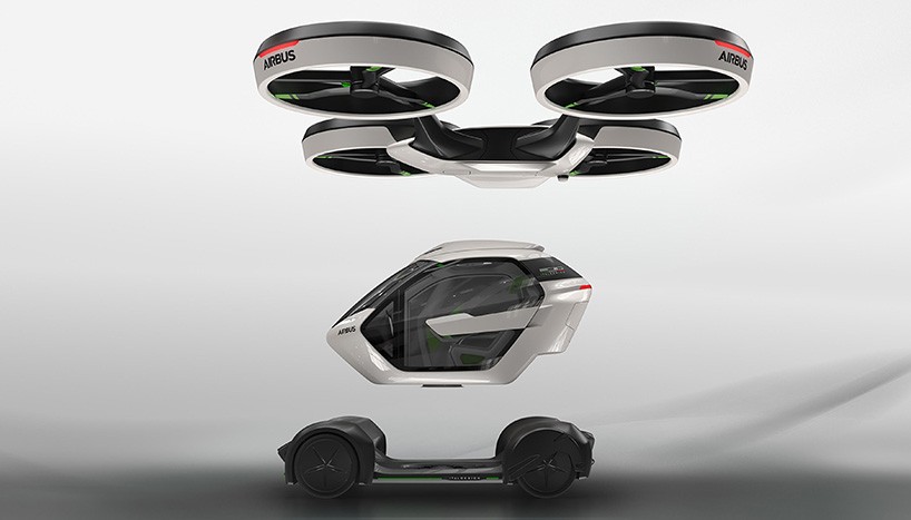 Sherlock Holmes Fritagelse Forud type airbus' drone-car hybrid takes to the sky when stuck in traffic