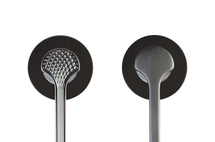 giulio iacchetti ginkgo biloba door handles designboom