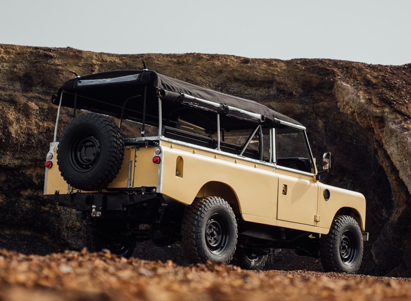 land rover 109 custom beach runner coolnvintage designboom