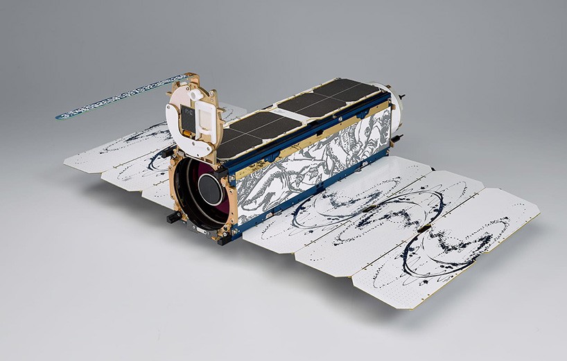 labs’ satellite space cameras are individually illustrated by