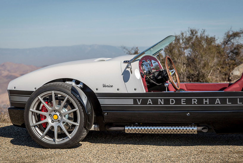 the vanderhall venice threewheeler roadster
