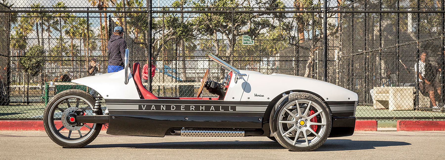 the vanderhall venice threewheeler roadster