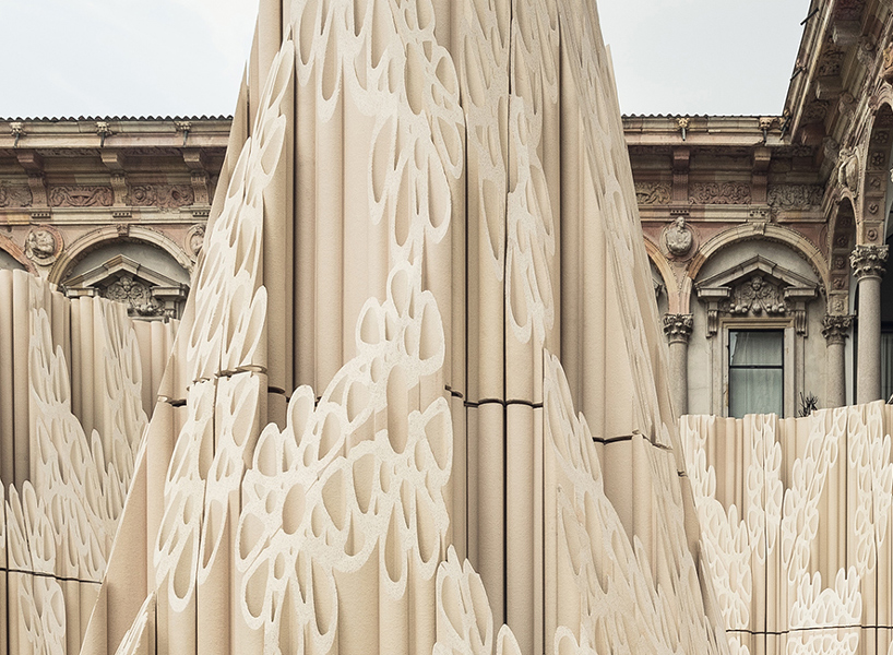 WAVE/CAVE by SHoP architects made from terracotta blocks