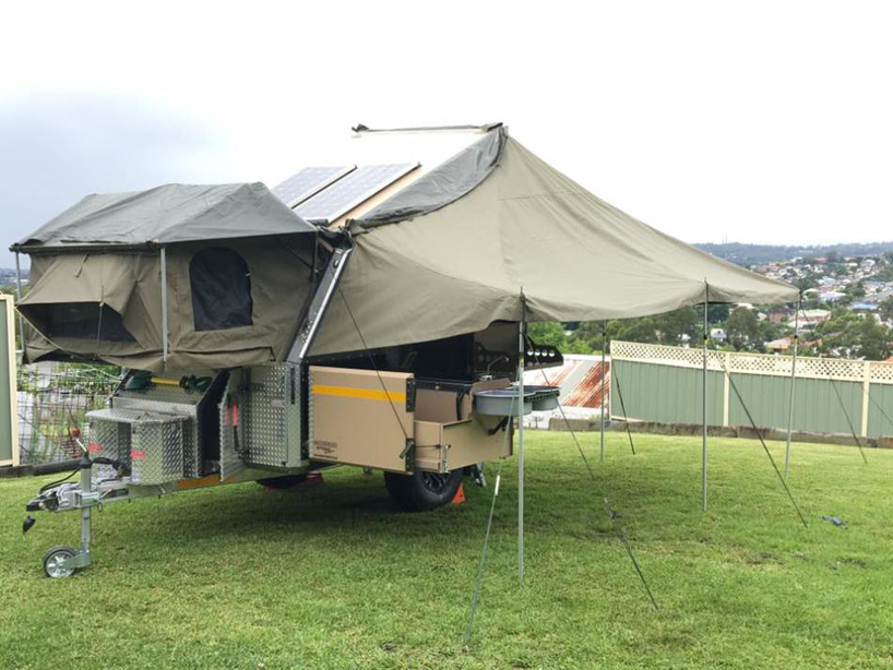 UEV 440 cape york camping trailer by conqueror australia