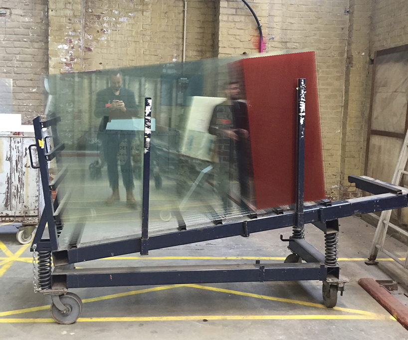 alain gilles faux mirror collection deknudt mirrors designboom