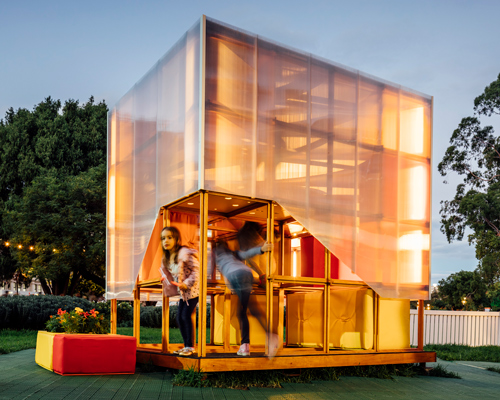 grimshaw develops cubby house concept with a system of moveable blocks