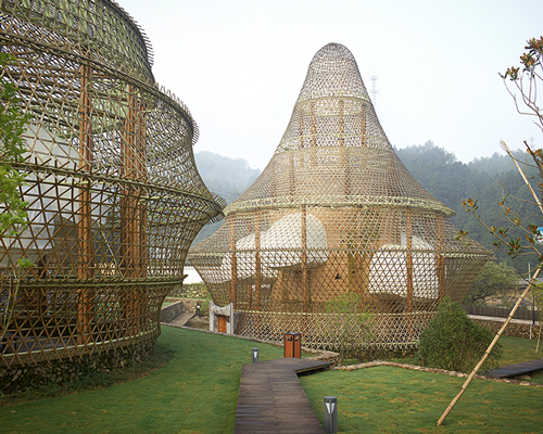 the inaugural international bamboo biennale takes place in rural china