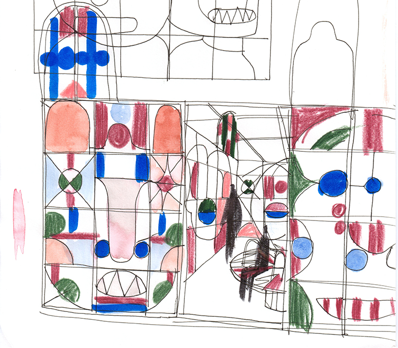 jaime-hayon-caesarstone-stone-age-folk-milan-design-week-2017-designboom-01