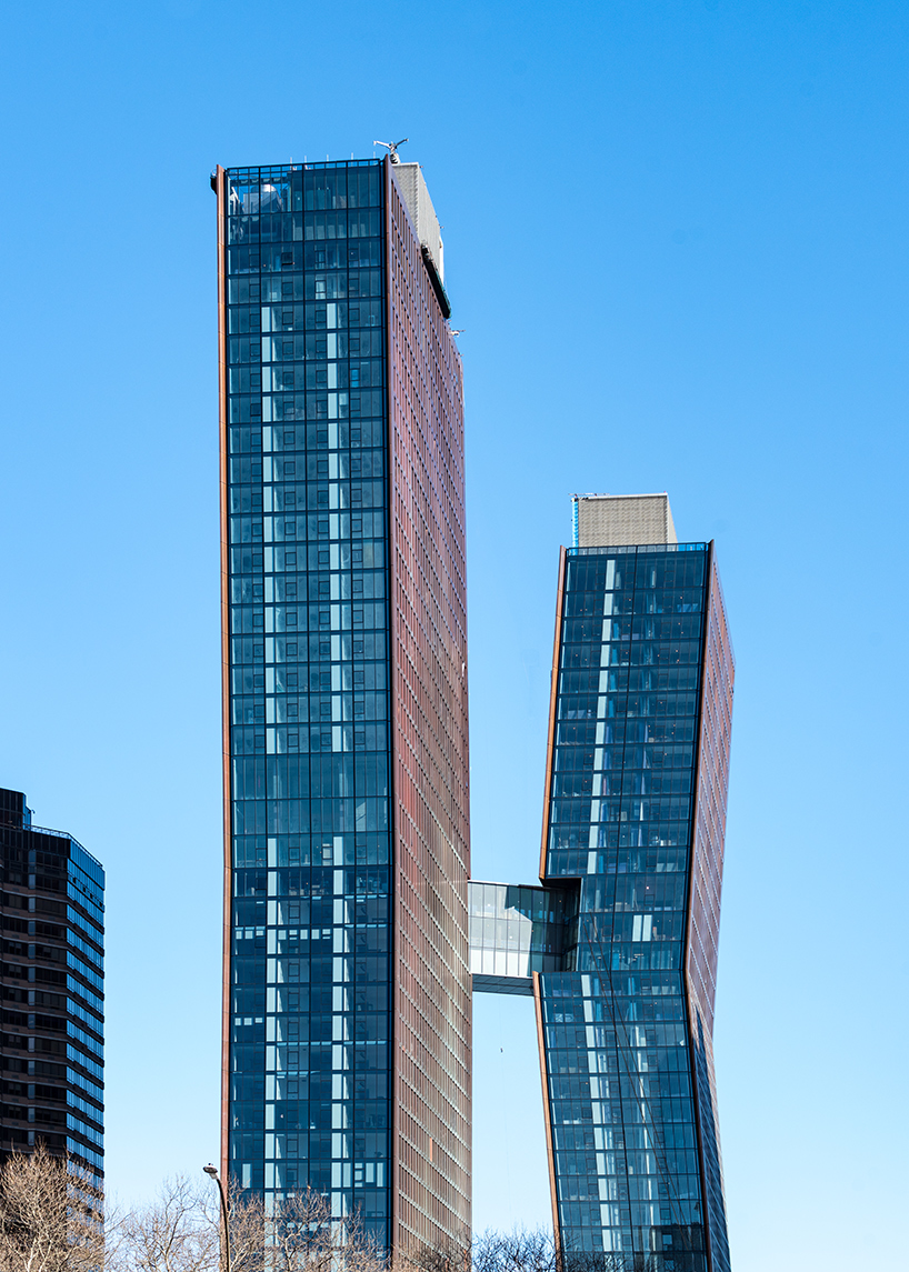 SHoP architects completes conjoined american copper SHoP architects completes conjoined american copper