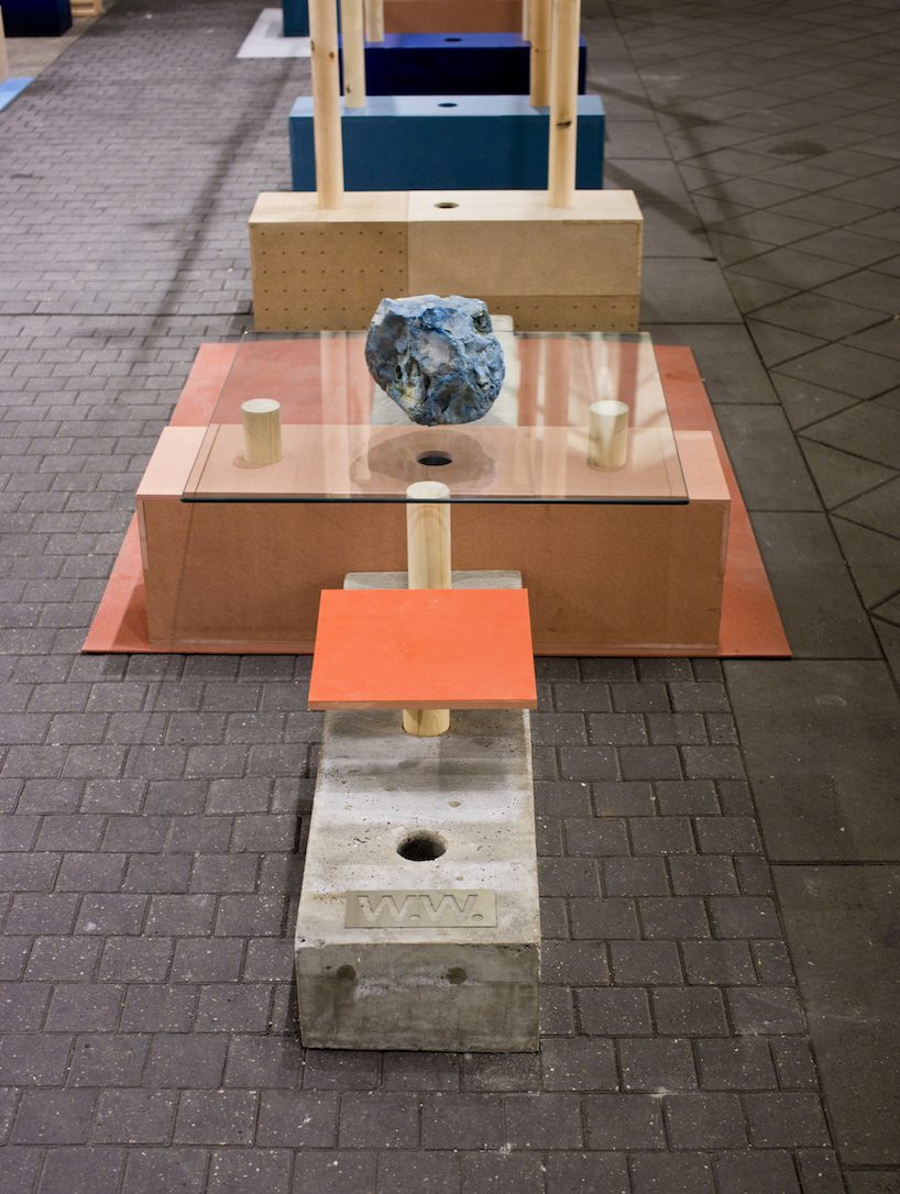 spacon & x wood wood fashion trade booth designboom