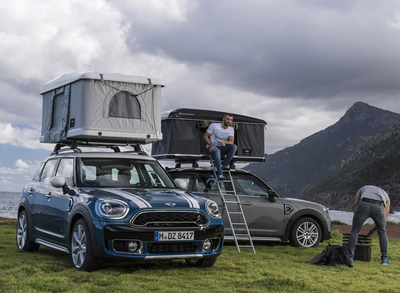Autohome Designs A Roof Tent For The Mini Countryman