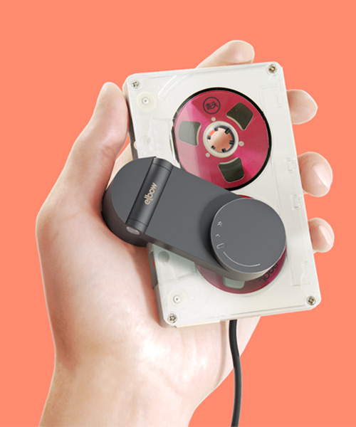 the elbow cassette player is a turntable tonearm for tapes