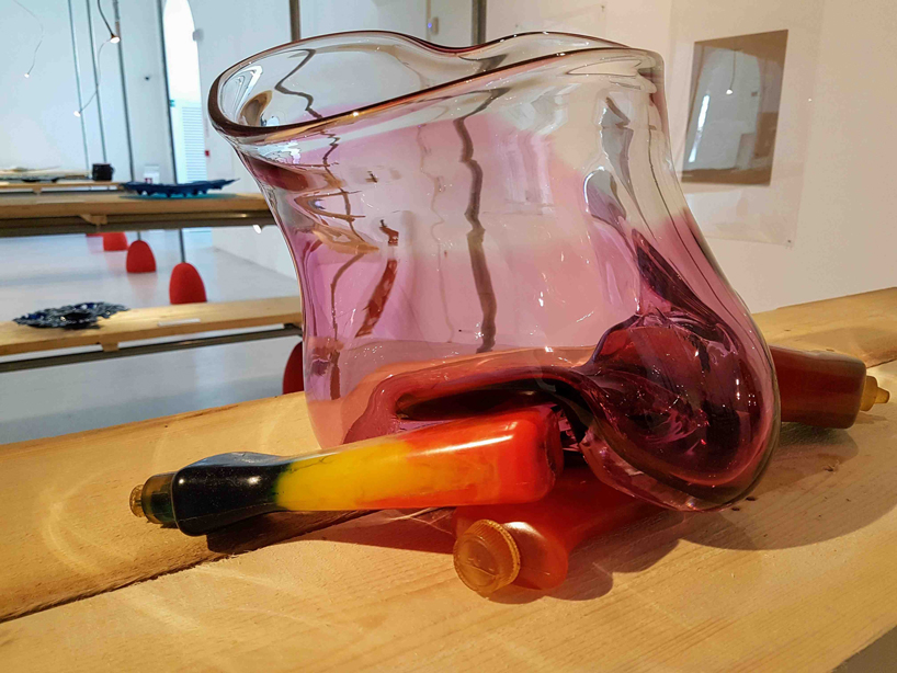 gaetano pesce five glassmaking techniques murano glass museum designboom