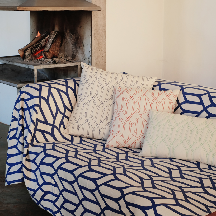 matali crasset textile beach home collection tex carrefour designboom