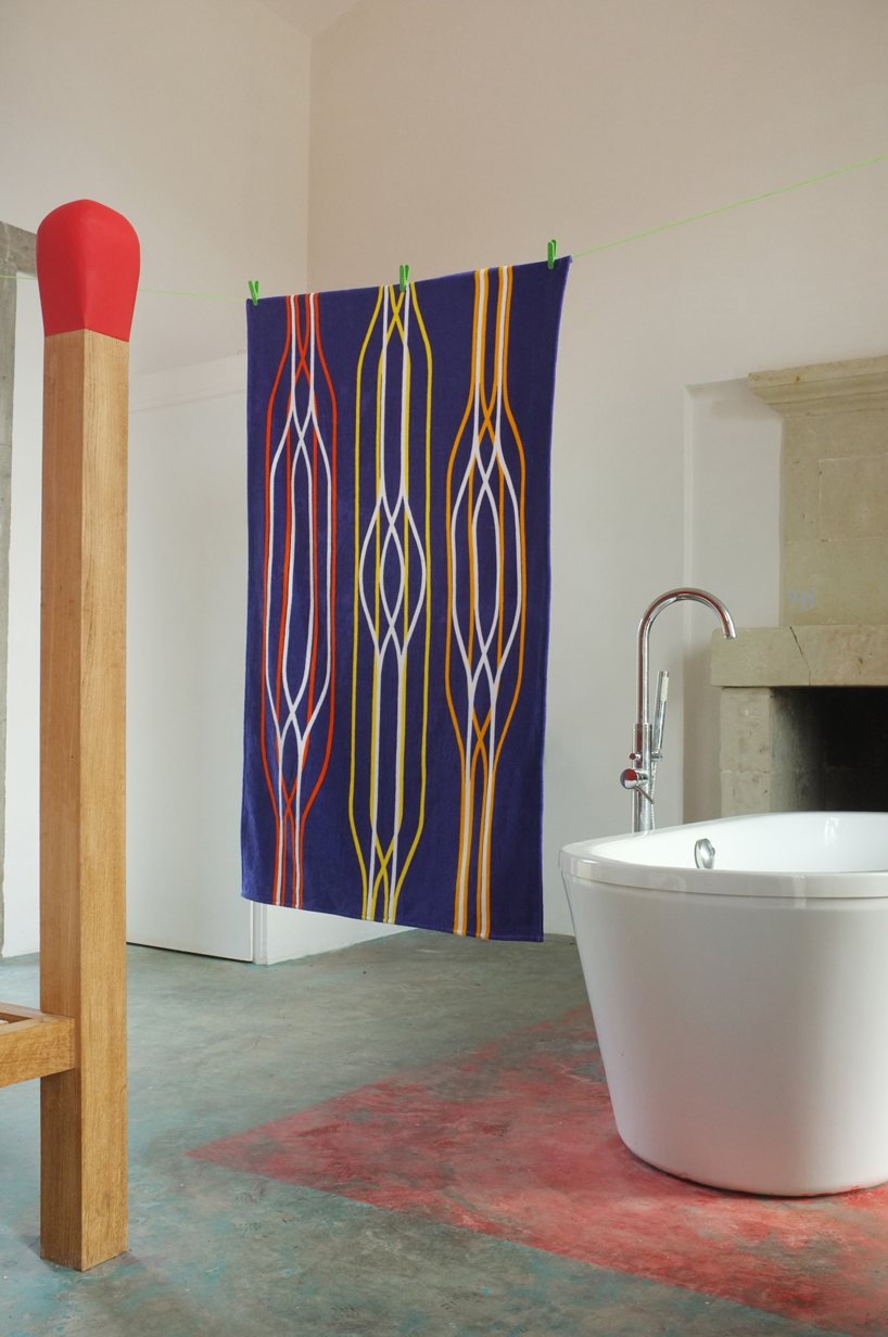 matali crasset textile beach home collection tex carrefour designboom