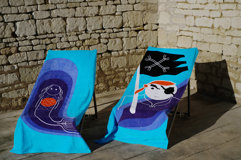 matali crasset textile beach home collection tex carrefour designboom