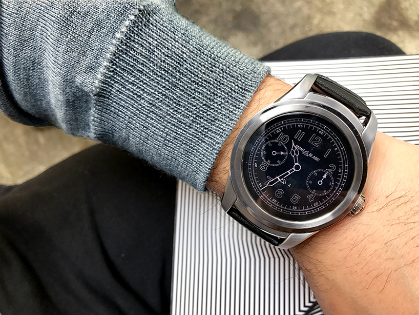 montblanc  SUMMIT a smartwatch for the sartorially acute