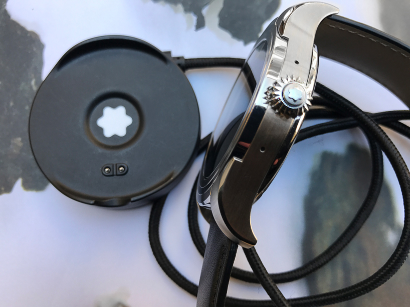 montblanc summit smartwatch designboom