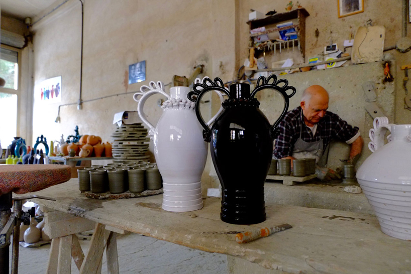 pretziada nupcial vases sardinia designboom