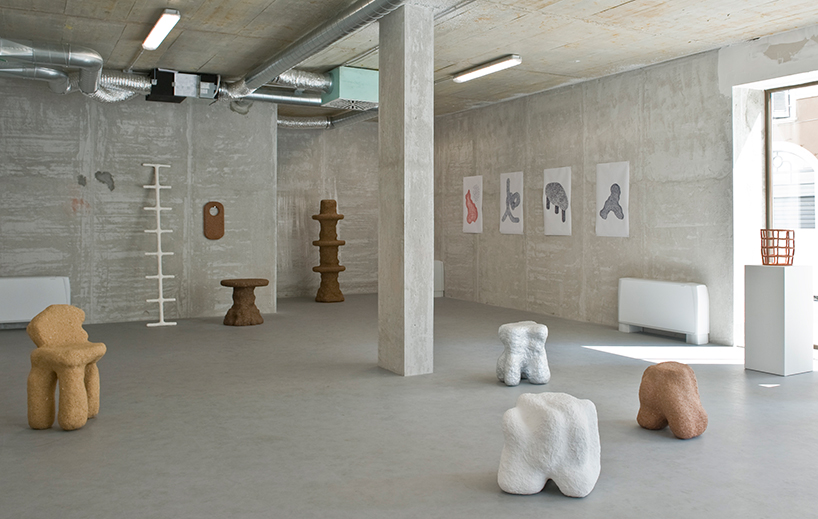 sigve knutson drawing to production carwan gallery milan design week 2017 designboom