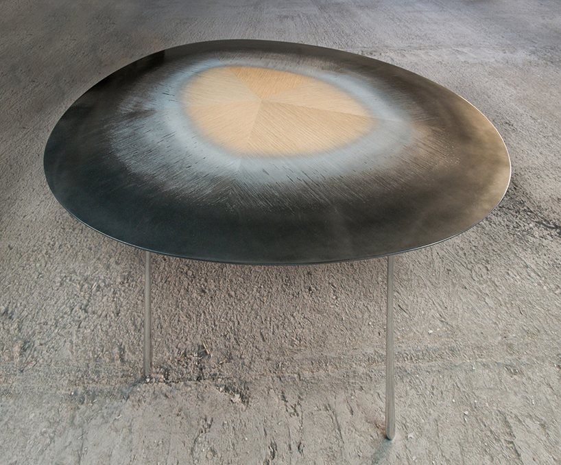 uufie echo table toscari matter of stuff milan design week 2017 designboom