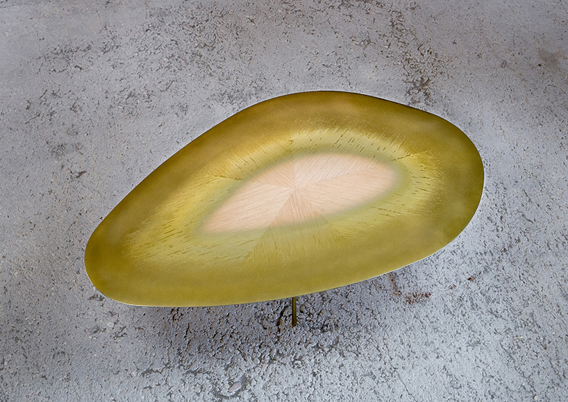 uufie echo table toscari matter of stuff milan design week 2017 designboom