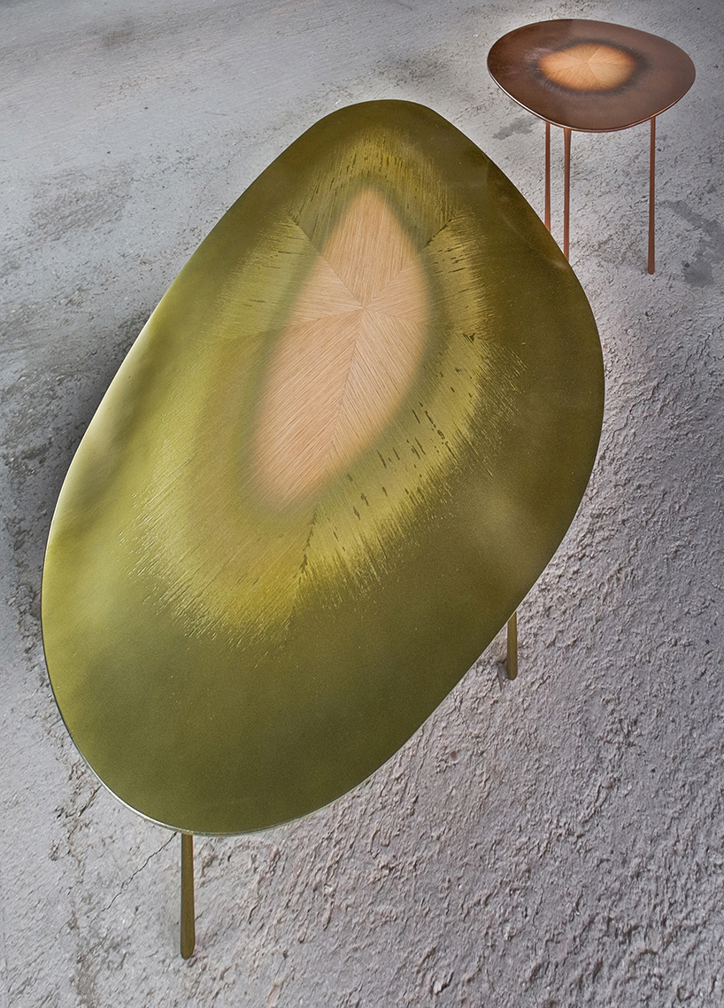 uufie echo table toscari matter of stuff milan design week 2017 designboom