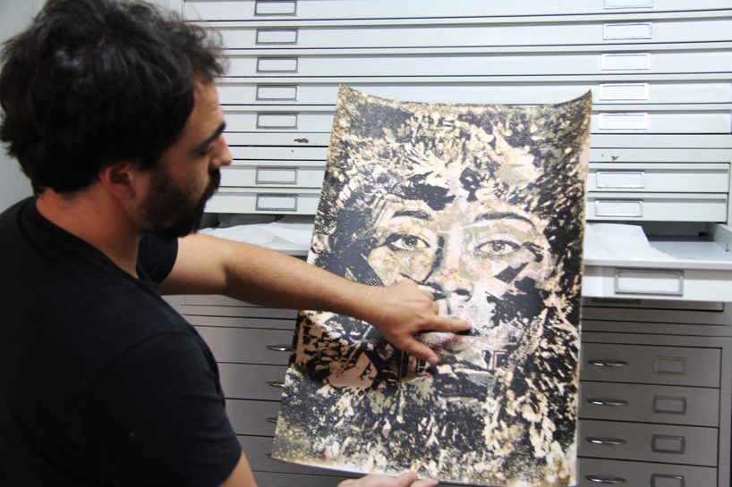vhils studio interview and studio visit designboom 13