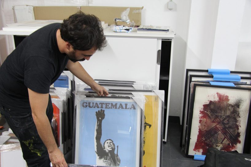 vhils studio interview and studio visit designboom 11