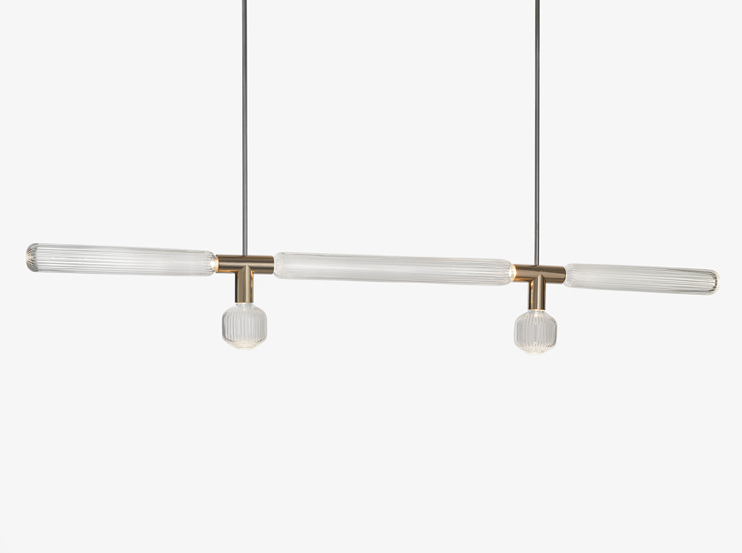 yabup ushelberg lasvit cipher collection milan design week designboom