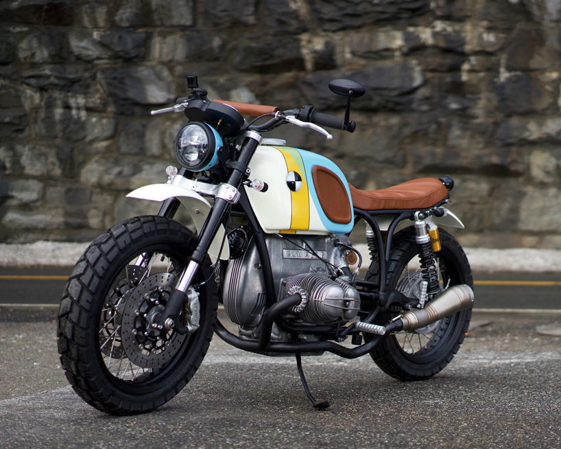 the BMW R60 6 custom  motorcycle  by vintage  steele is a 