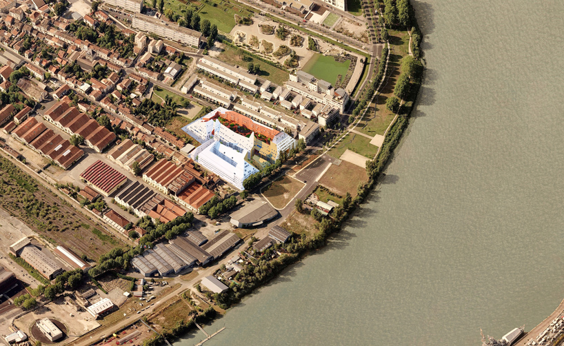 MVRDV starts work on a riverside neighborhood for bordeaux with angled façades - 1