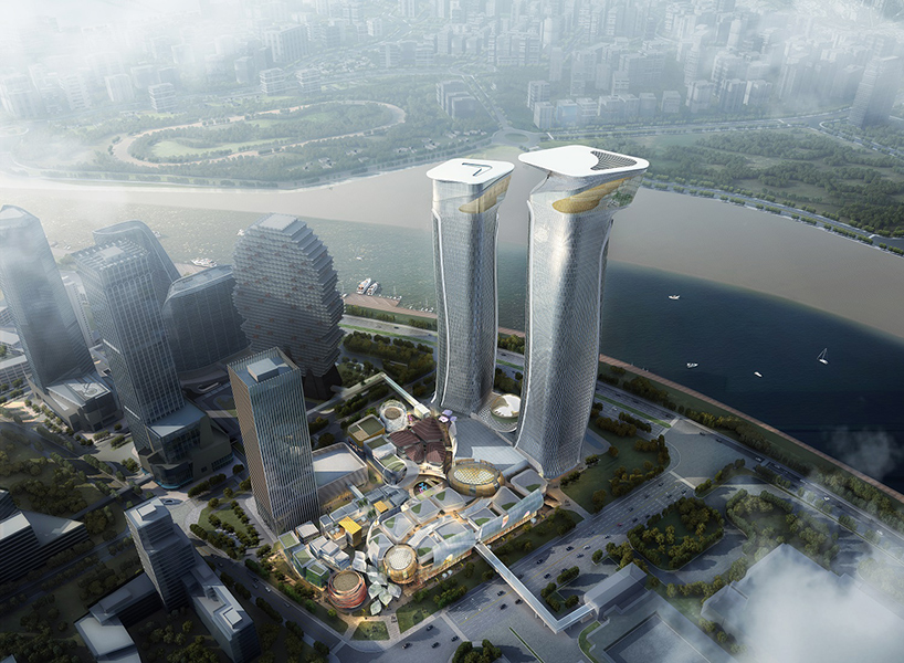 Aedas plans dragon-themed zhuhai hengqin headquarters for china