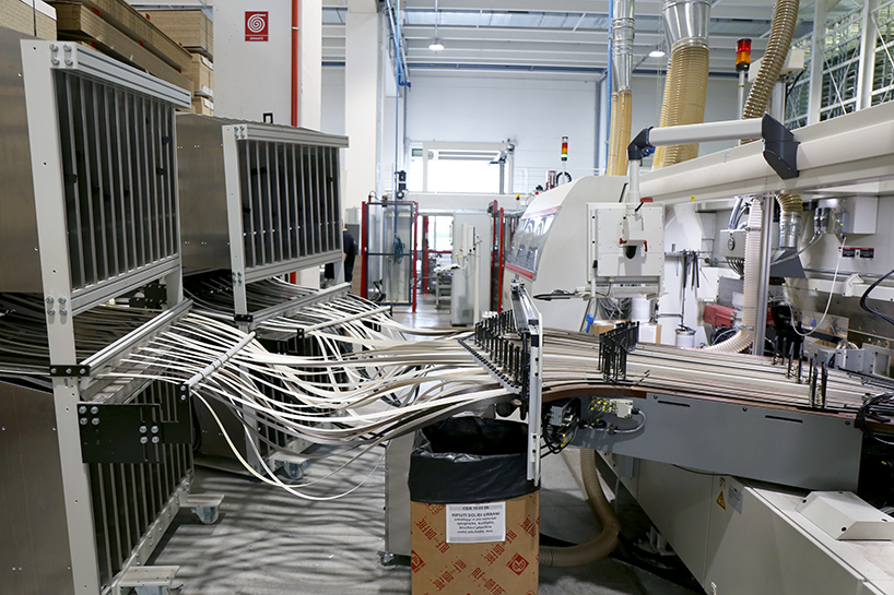 alf dafrè factory visit treviso italy designboom