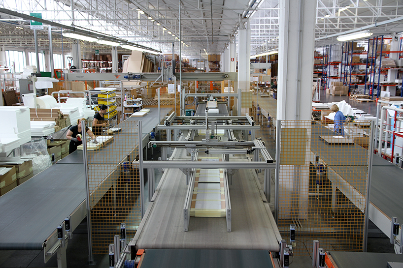 alf dafrè factory visit treviso italy designboom