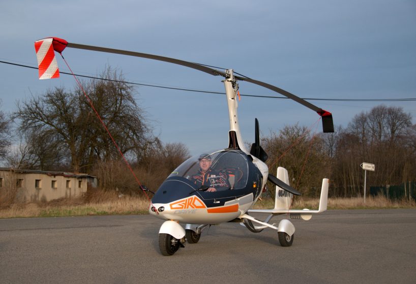 nirvana autogyro's gyrodrive world’s first street legal flying car