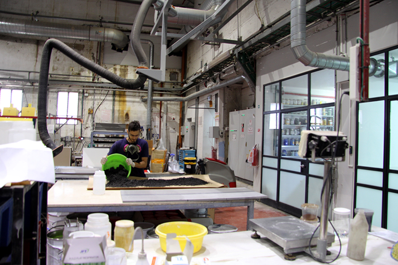 caesarstone factory visit designboom