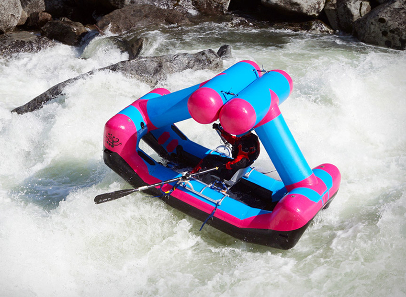 the creature craft is an anti-roll inflatable watercraft