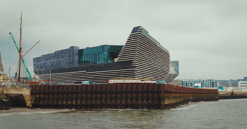 V&A dundee kengo kuma V and A museum of design dundee